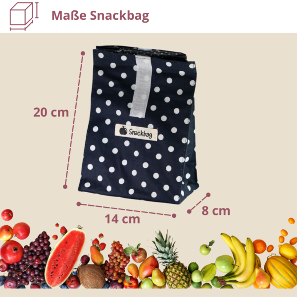 Snackbag / Motiv pünktchen S-02 – Bild 4