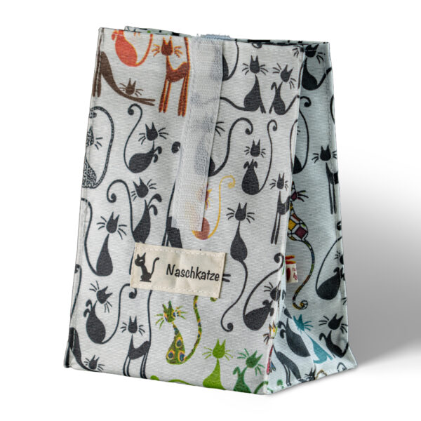 Snackbag "Naschkatze" Motiv retro Katzen S-06 – Bild 13