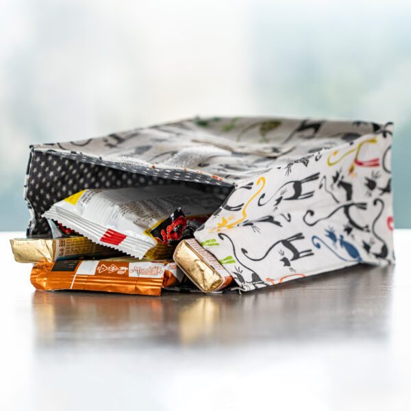 Snackbag "Naschkatze" Motiv retro Katzen S-06 – Bild 10