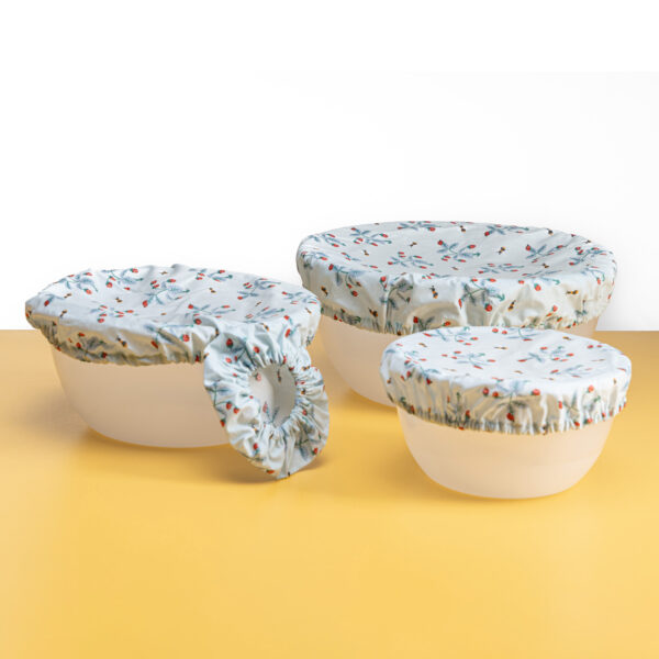 Abdeckhauben 4er Set - mini Bienen/Blümchen – Bild 6
