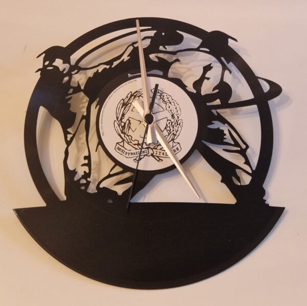 upcycling Schallplatten Wanduhr "Taekwondo" – Bild 2