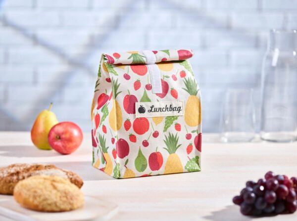 Lunchbag buntes Obst L-15 – Bild 2