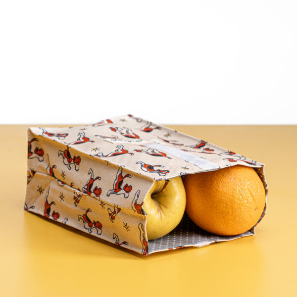 Snackbag "Lohntüte" Motiv Hundejoga S-16 – Bild 4