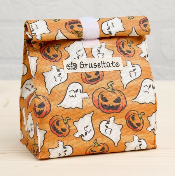 Snackbag "Gruseltüte" Motiv Kürbis Halloween S-17