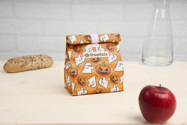 Snackbag "Gruseltüte" Motiv Kürbis Halloween S-17 – Bild 2