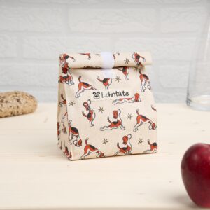 Snackbag "Lohntüte" Motiv Hundejoga S-16