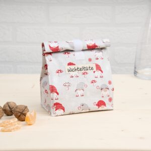 Snackbag "Wichteltüte" Motiv kleine Wichtel S-20