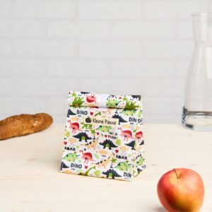 Snackbag "Kleine Pause" Motiv Dinos S-22