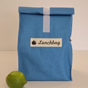 Lunchbag Farbe uni blau