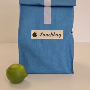 Lunchbag Farbe uni blau