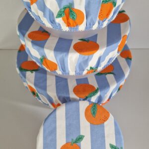 Abdeckhauben 4er Set - Orangen